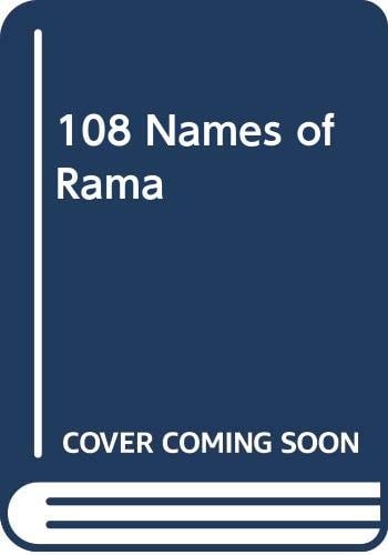 108 Names of Rama