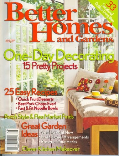 Better Homes & Gardens, August 2006 Issue