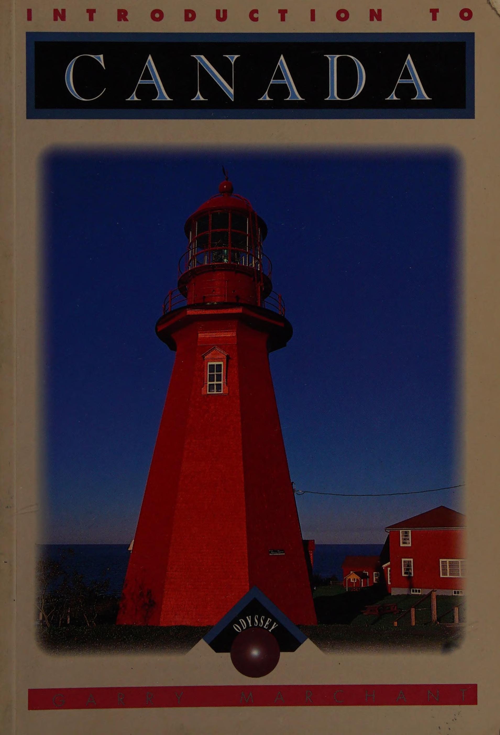 Introduction to Canada (Odyssey Guides)