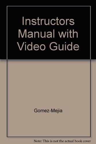 Instructors Manual with Video Guide