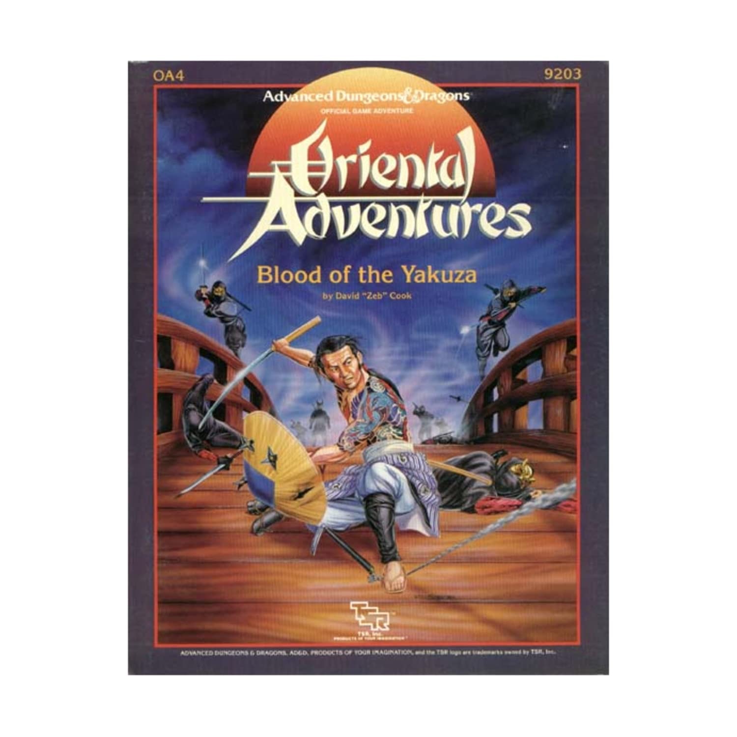 Blood of the Yakuza (Advanced Dungeons & Dragons/Oriental Adventures Module OA4)