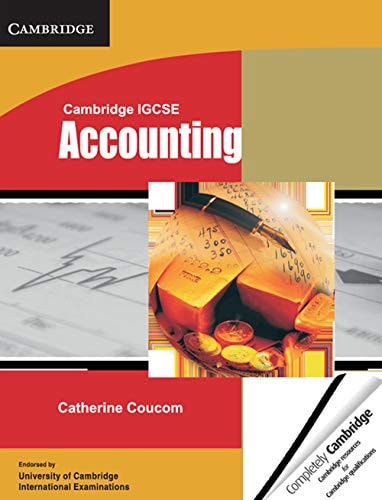 Cambridge IGCSE Accounting Student's Book (Cambridge International IGCSE)