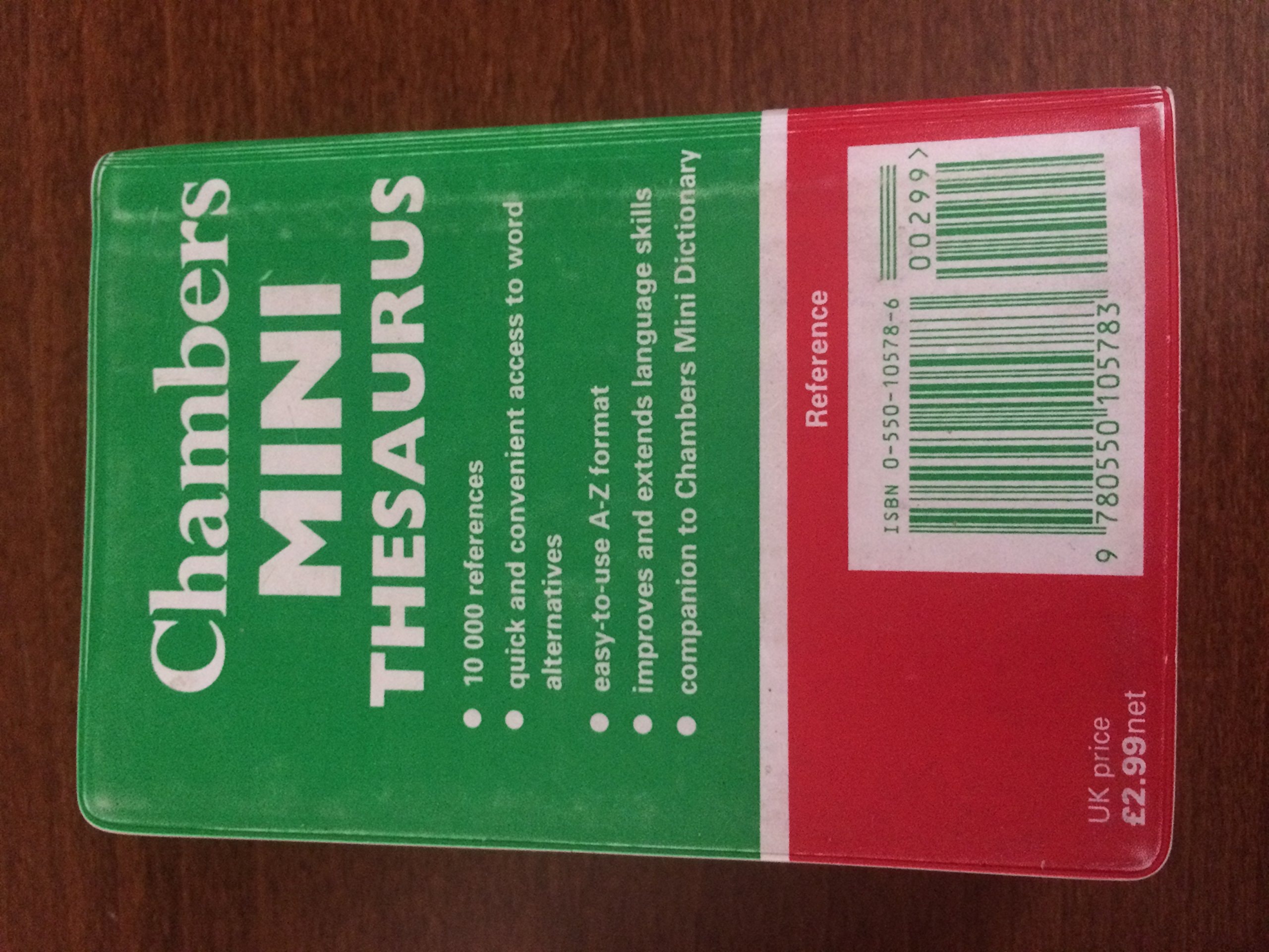 Chambers Mini Thesaurus