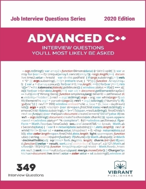 Advanced C++ Interview Questions You'll Most Likely Be Asked
