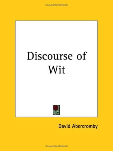 Discourse of Wit