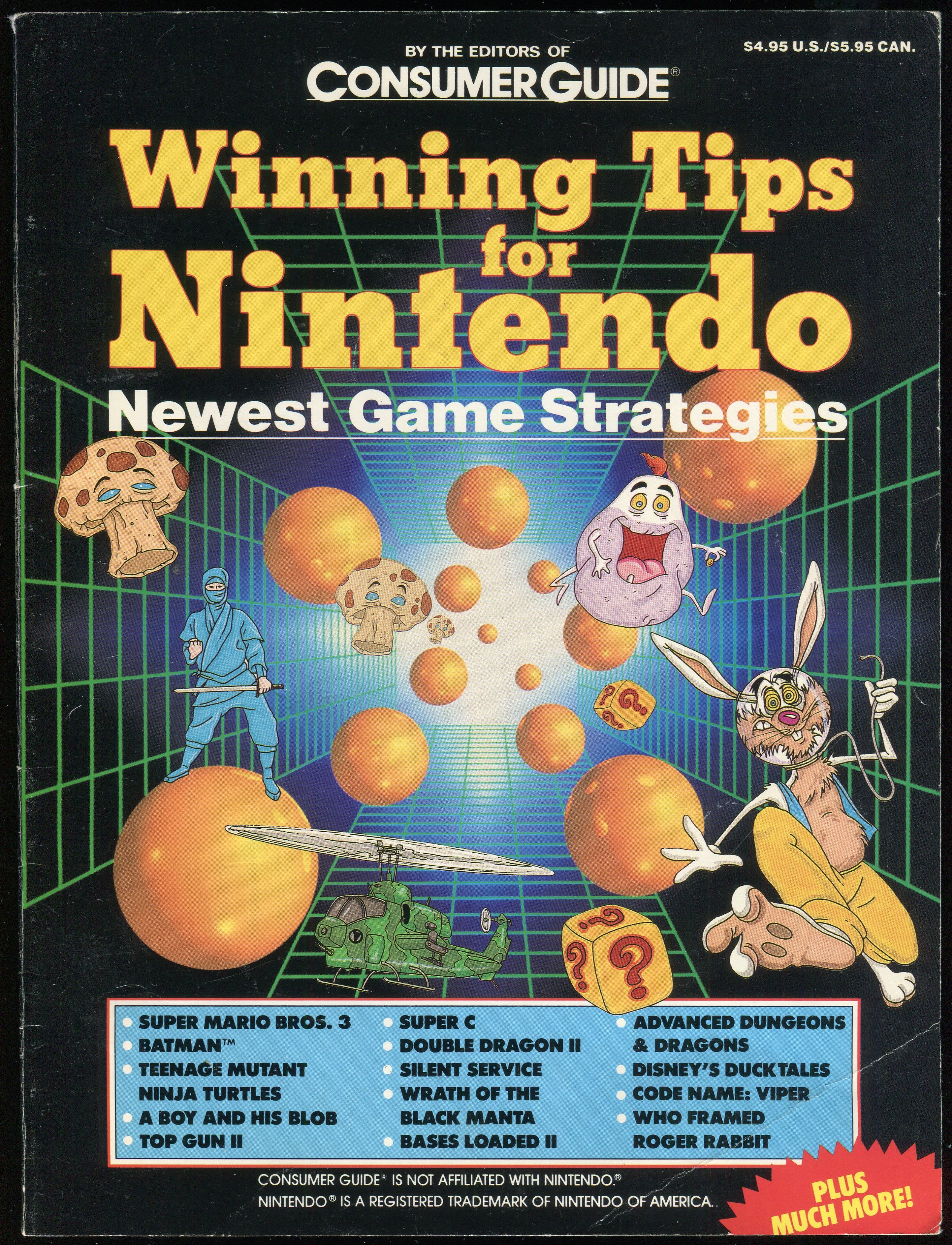 CONSUMER GUIDE WINNING TIPS FOR NINTENDO NEWEST GAME STRATEGIES