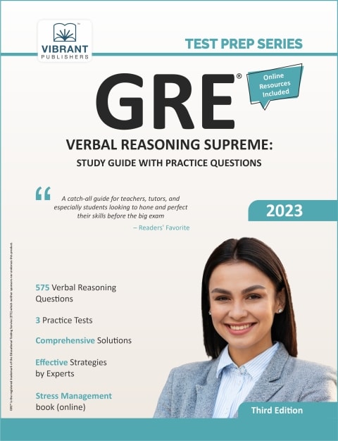 GRE Verbal Reasoning Supreme: Study Guide with Practice Questions