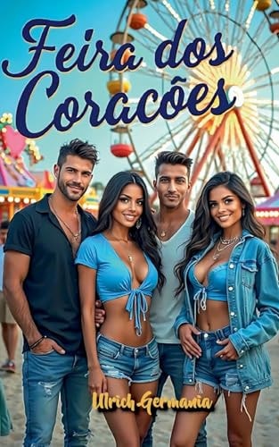 Feira dos Corações: História de amor fofa no parque de diversões (Portuguese Edition)
