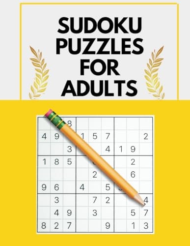 1000 Sudoku Puzzles for Adults: Easy, Medium, Hard, and Very Hard Puzzles with Solutions