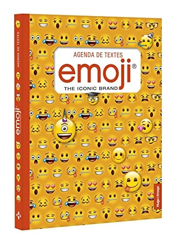 Agenda de textes Emoji 2020-2021 (French Edition)