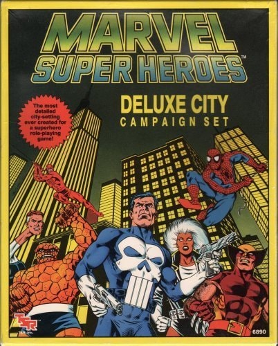 Marvel Super Heroes: Deluxe City Campaign Set (Marvel Super Heroes/Game)