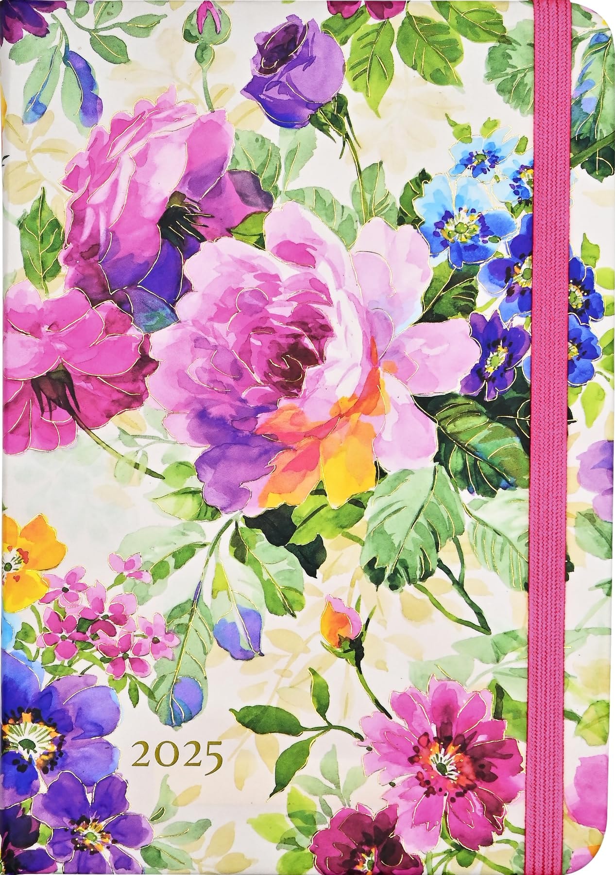 2025 Peony Garden Weekly Planner (16 months, Sept 2024 to Dec 2025)