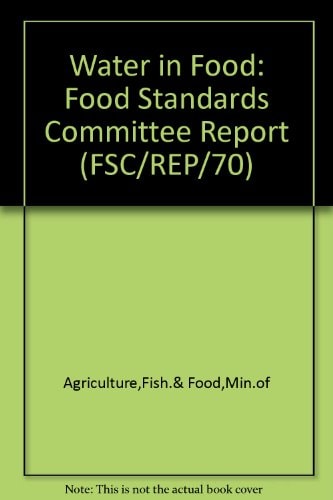 Food Standards Committee report on water in food