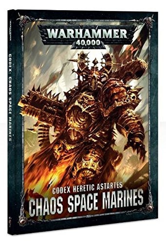 Games Workshop Warhammer 40,000 Chaos Space Marines Codex: Heretic Astartes