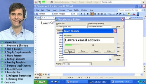 Dragon NaturallySpeaking 9 Video Guide: Volume III only (for Naturally Speaking software)