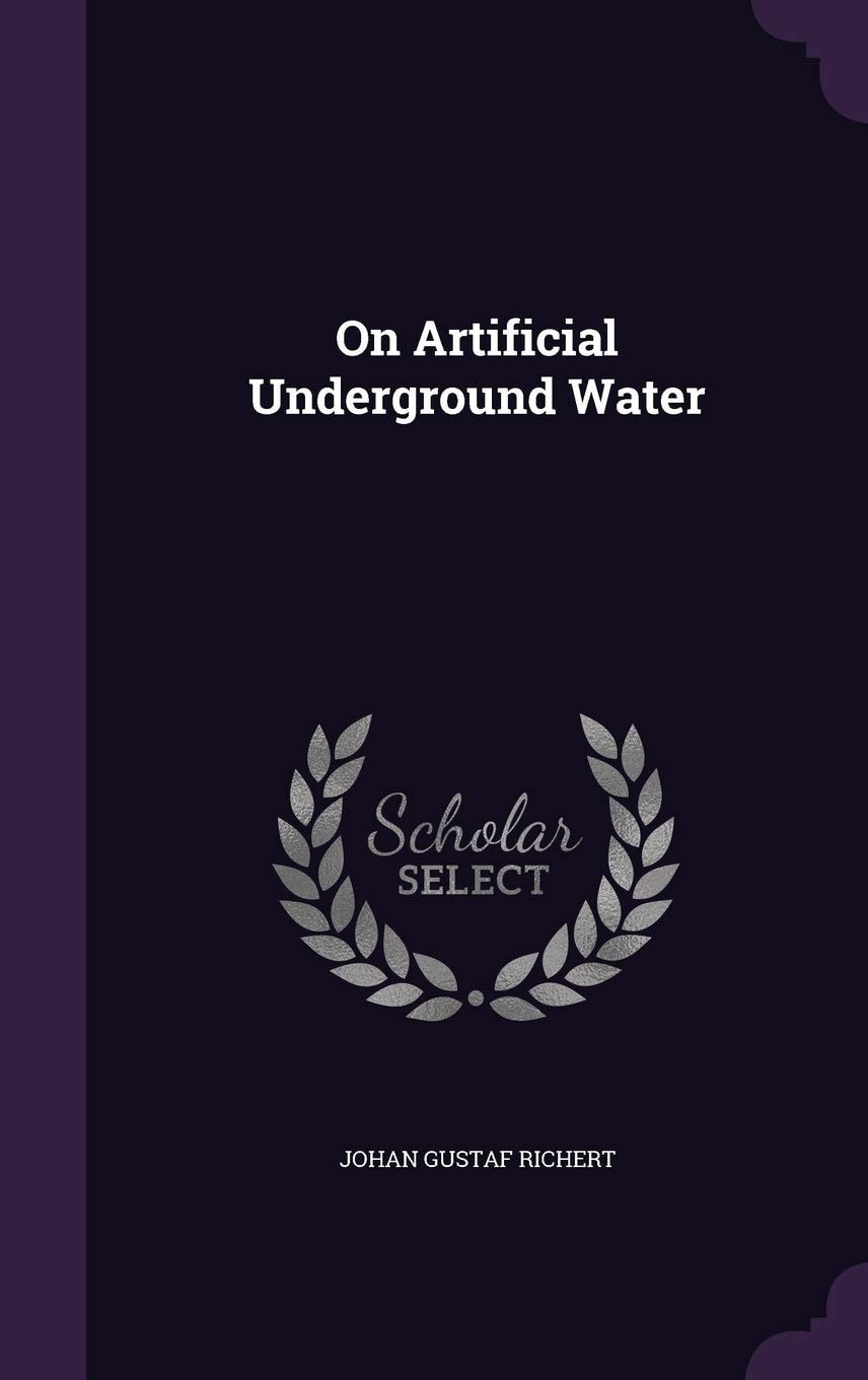 On Artificial Underground Water