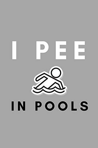 I Pee In Pools: Funny Water Polo Gift Idea For Coach Training Tournament Scouting