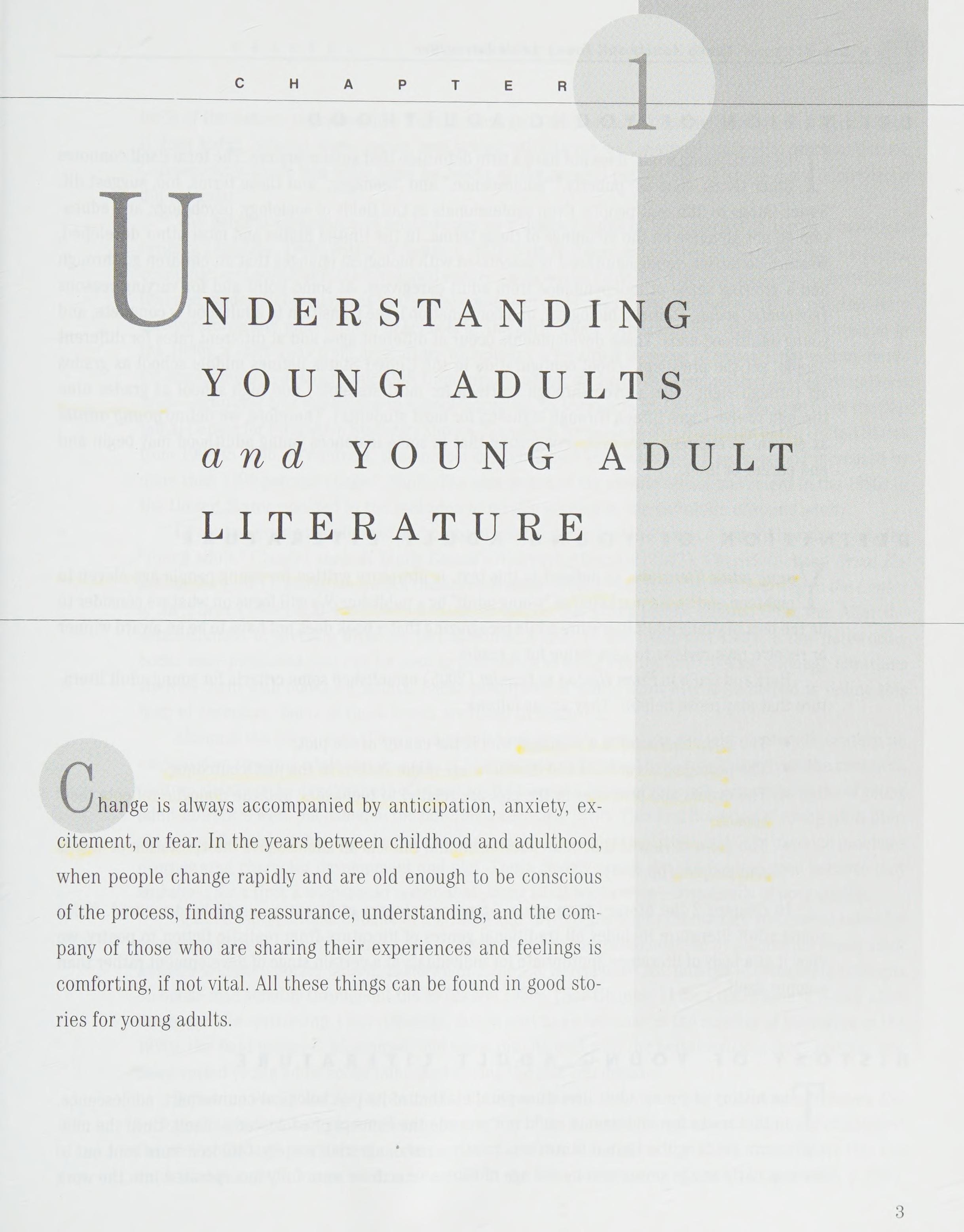 Essentials of Young Adult Literature