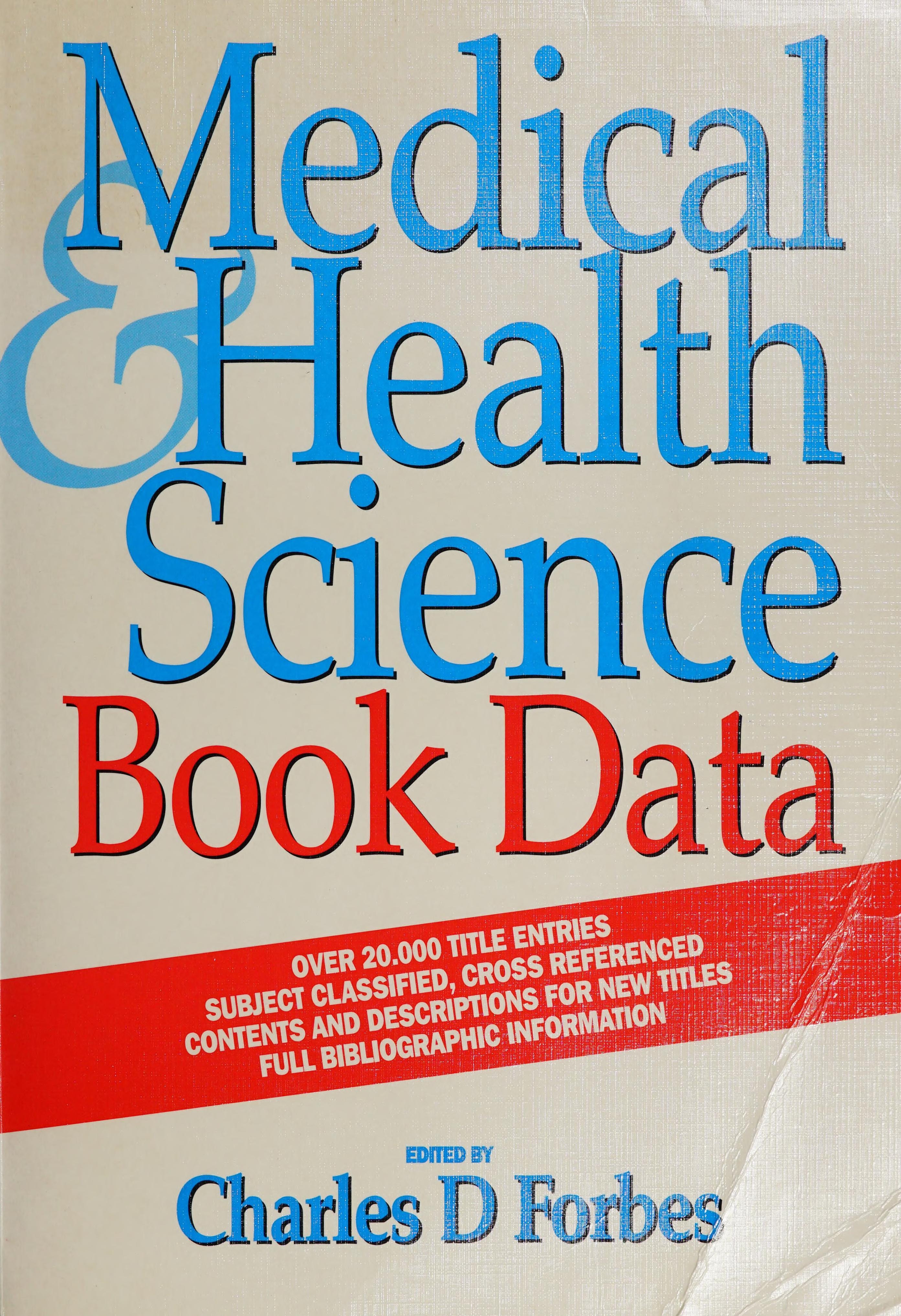 Medical & Health Science Book Data