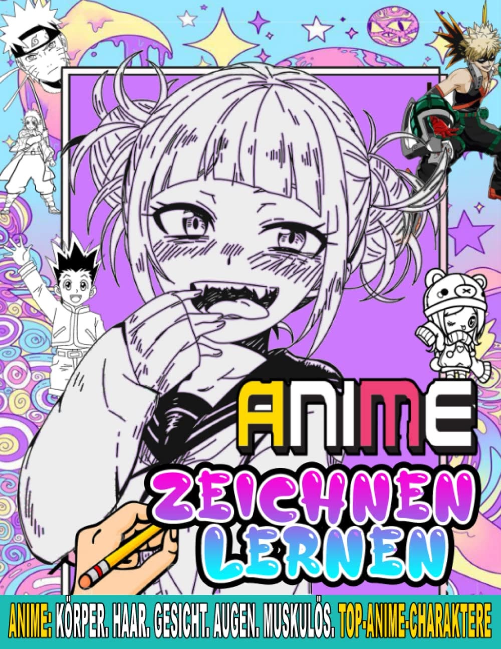 Anime Zeichnen Lernen: wie man zeichnet Anime-Charakteren Schritt für Schritt für Anfänger, einschließlich Anime Chibi und Kawaii für Kinder und Erwachsene, die gerne Kunst zeichnen (German Edition)