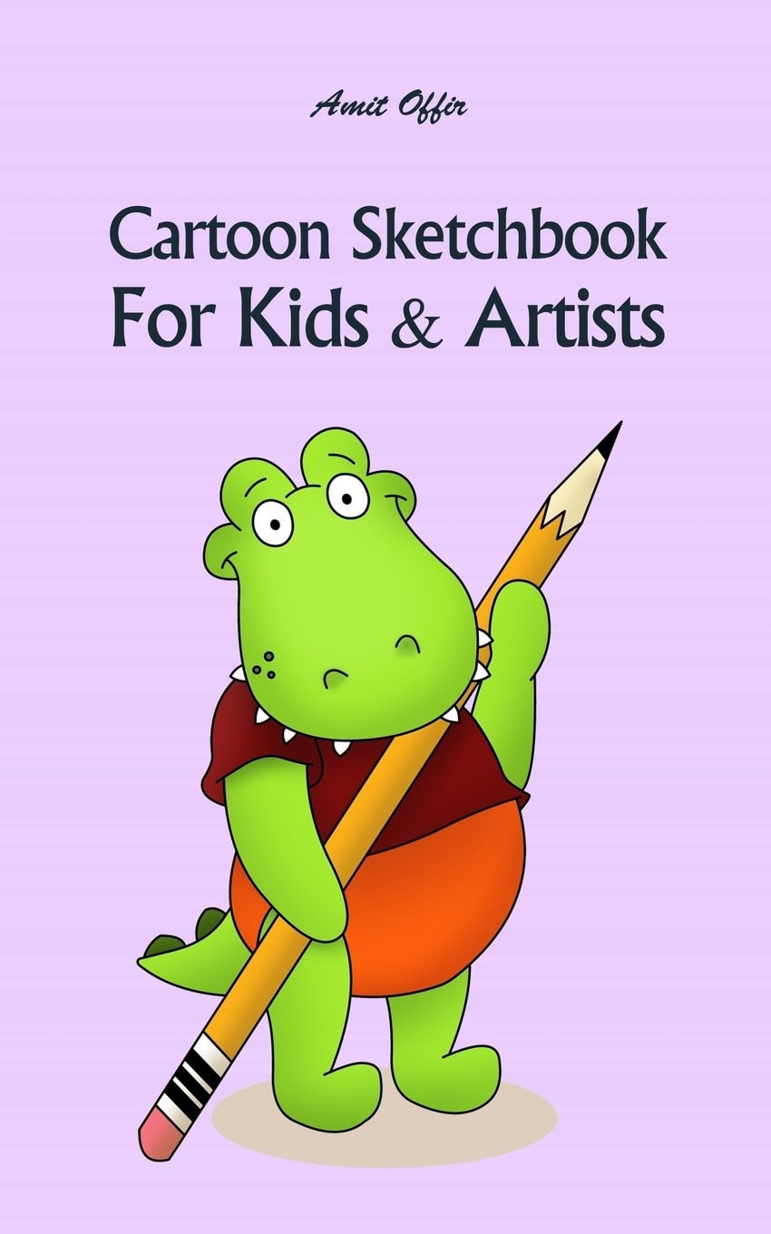 Cartoon Sketchbook For Kids & Artists: Sketchbooks for Students, Artists & Kids (Sketchbooks For Kids & Artists - 5X8 Inch 72 Pages)