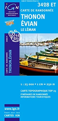 **3428ET THONON - EVIAN - LAC LEMAN (TOP 25)