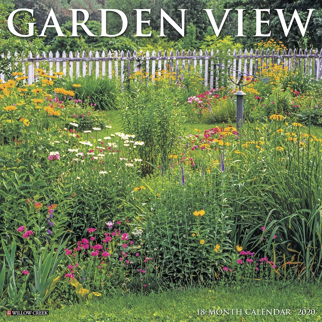 Garden View 2020 Wall Calendar