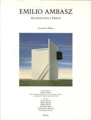 Emilio Ambasz, Architettura E Design (Italian Edition)