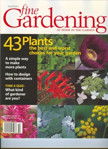 Fine Gardening, October 2006 Issue