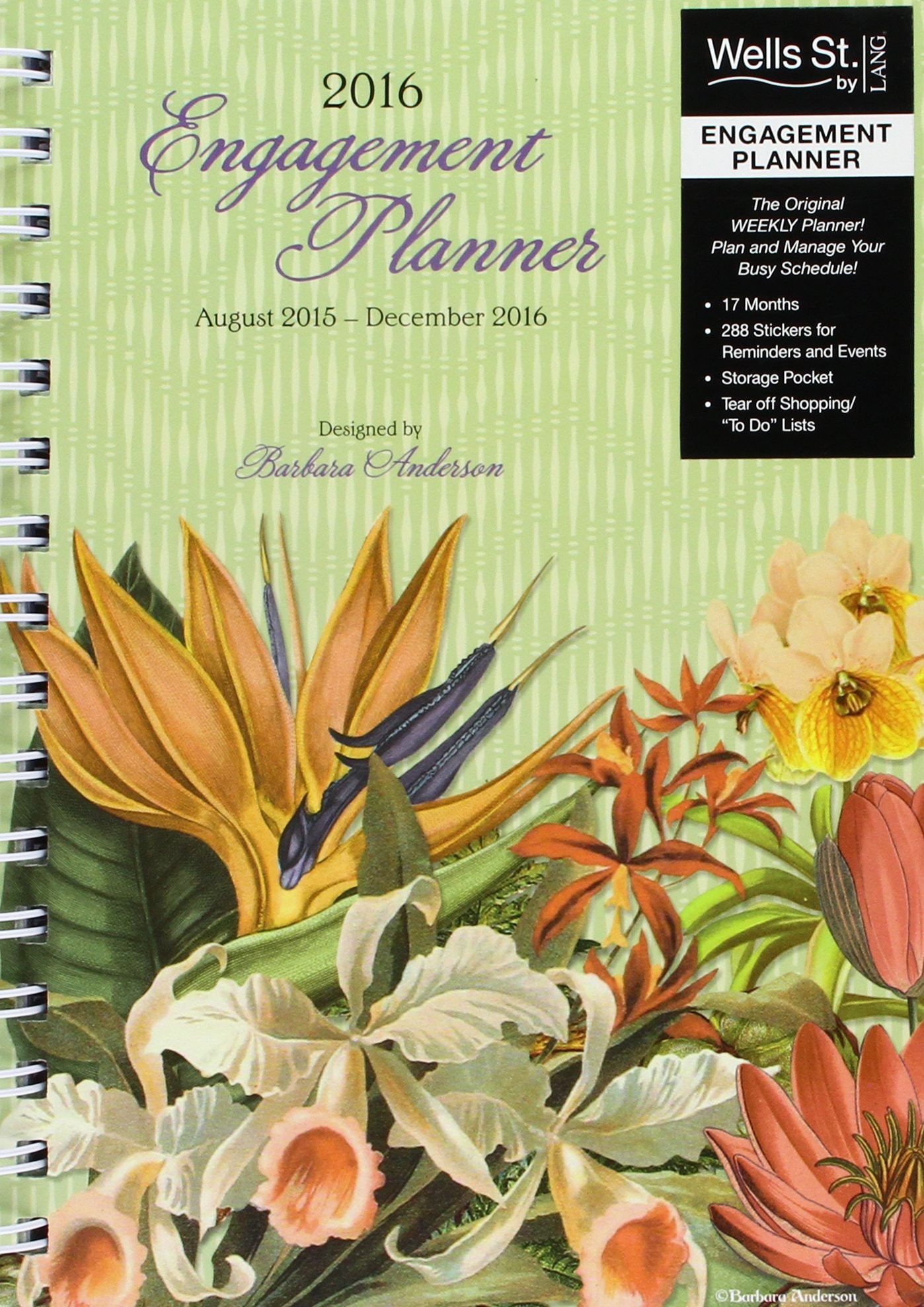 Botanical Gardens 2016 Planner