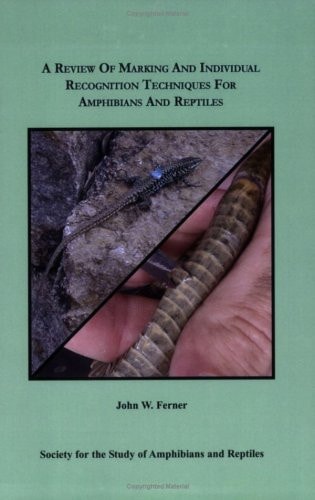 A Review of Marking and Individual Recognition Techniques for Amphibians and Reptiles