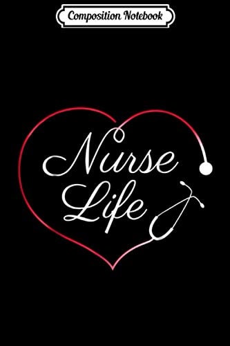 Composition Notebook: Nurse Life Journal/Notebook Blank Lined Ruled 6x9 100 Pages