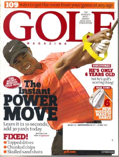 Golf Magazine, October 2006 Issue