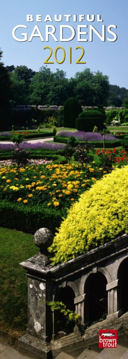 Beautiful Gardens 2012 Slimline Calendar