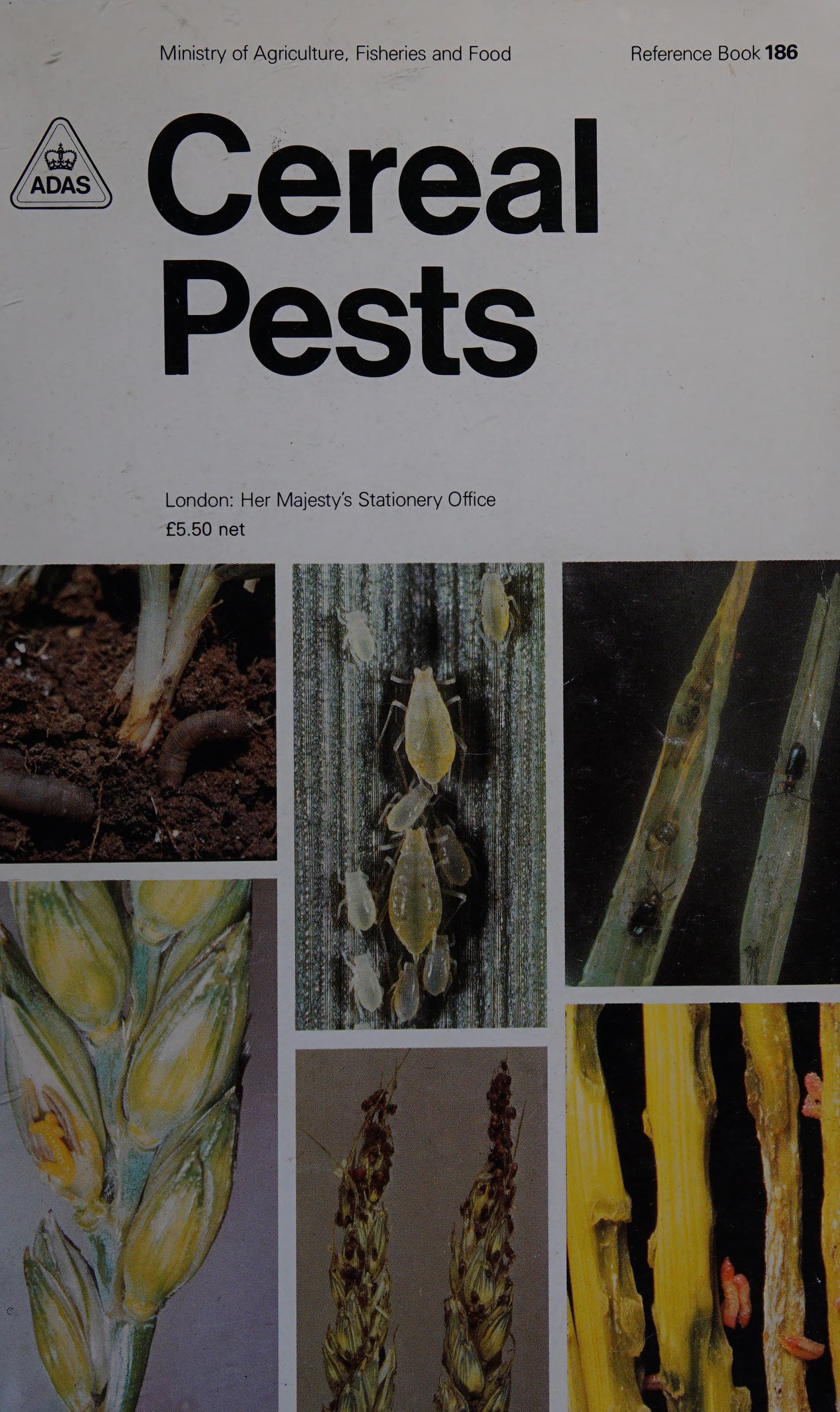 Cereal Pests (MAFF Reference Books)