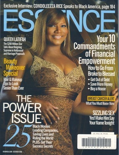 Essence, October 2006: Queen Latifah