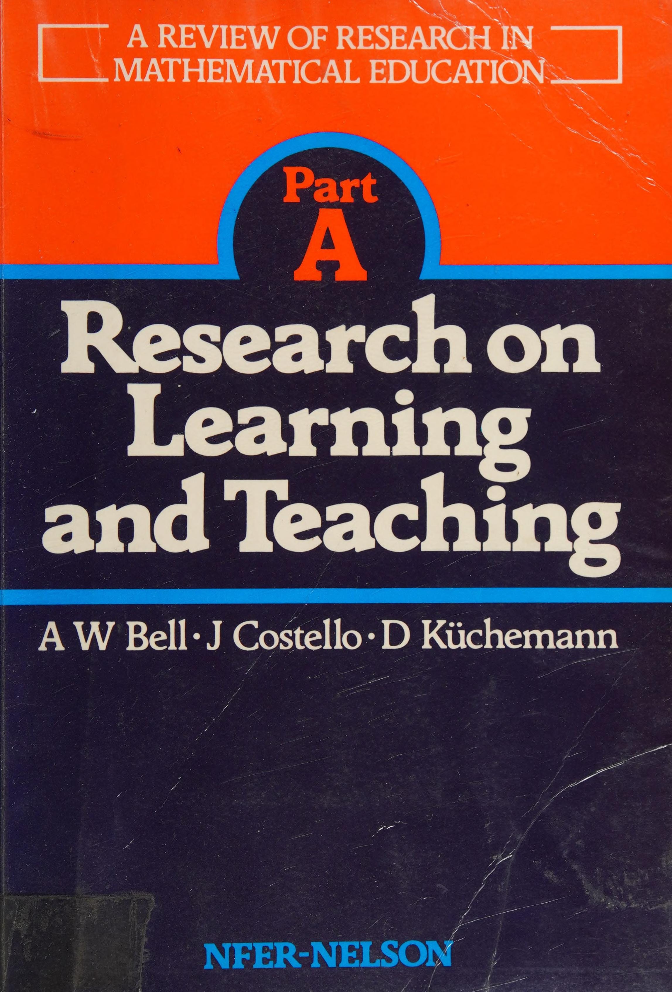 A Review of Research in Mathematical Education, Part C.: Curriculum Development and Curriculum Research; A Historical and Comparative View