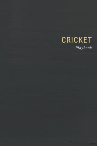 Cricket Playbook: Monthly Organizer for Cricket on 100 pages | White Aquarell Edition |Tracker Logbook for Women and Men