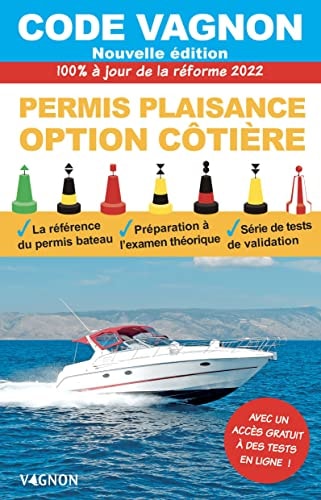 Code Vagnon 2023 - Permis plaisance - Option côtière