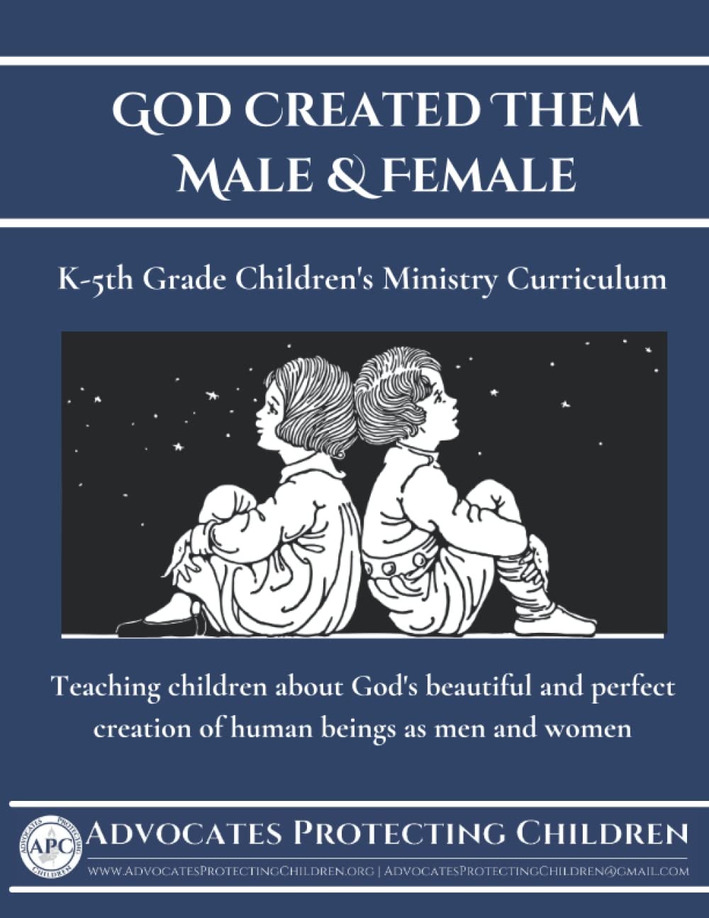 God Created Them Male & Female: Children's Ministry Curriculum