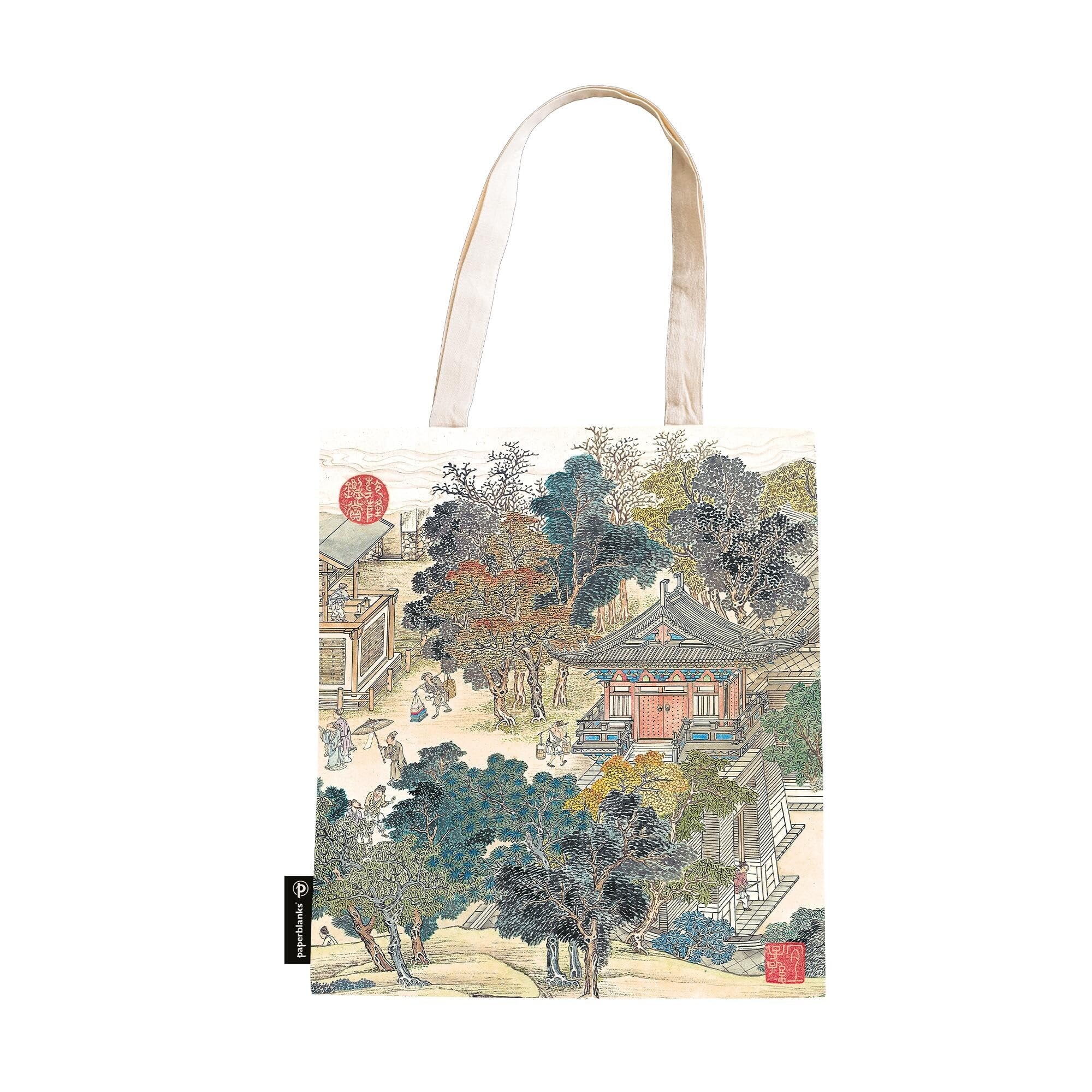 Golden Age of Prosperity Canvas Bag, Deji Art Museum Collection by Paperblanks (An Era in Jinling)