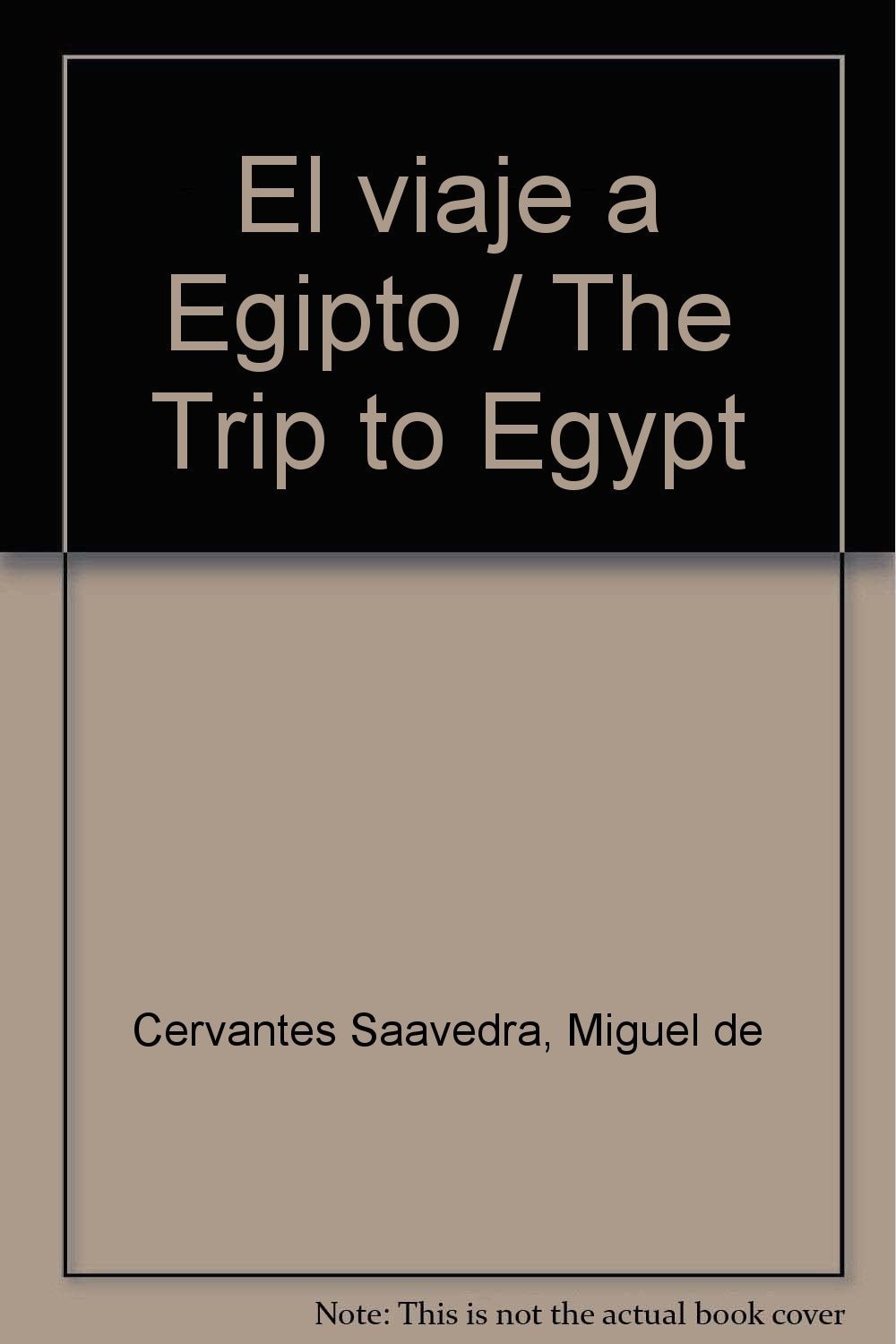 El viaje a Egipto/ The Trip to Egypt (Spanish Edition)