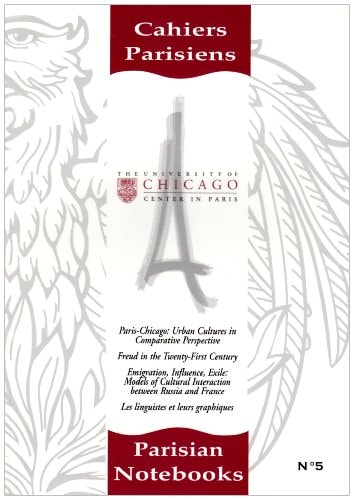 Cahiers Parisiens / Parisian Notebooks, No. 5 (Volume 5)