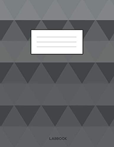 Labbook: Write down all your experiment data and optimize your research, 8,5x11 inch (A4), 80 pages of graphpaper