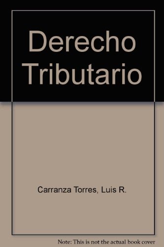 Derecho Tributario (Spanish Edition)