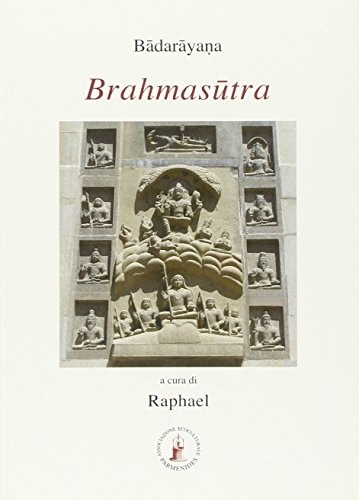 Brahmasutra. Testo sanscrito a fronte